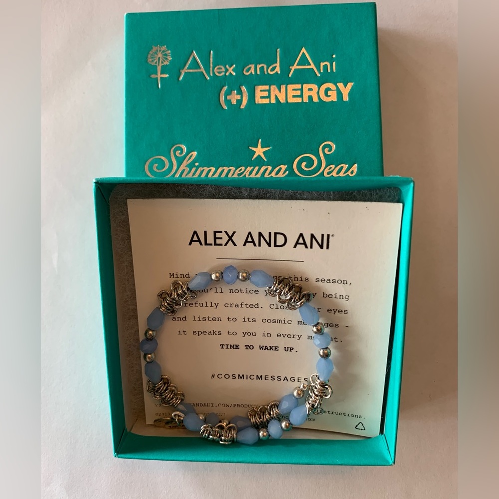 Alex & Ani new in the box Vintage sixty six wrap beaded banked.